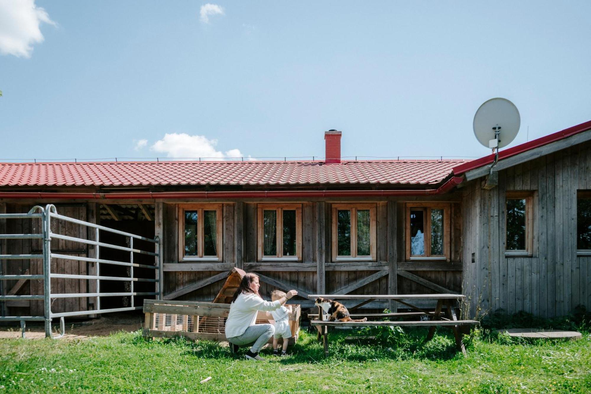 Ubytování na Ranči pod Lovošem Velemin Exteriér fotografie